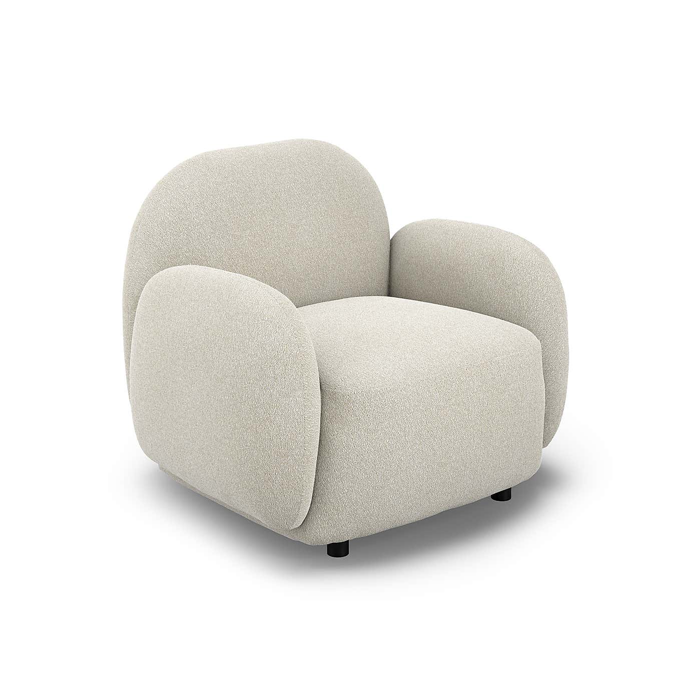 LPD Hagu Curved Occasional Armchair