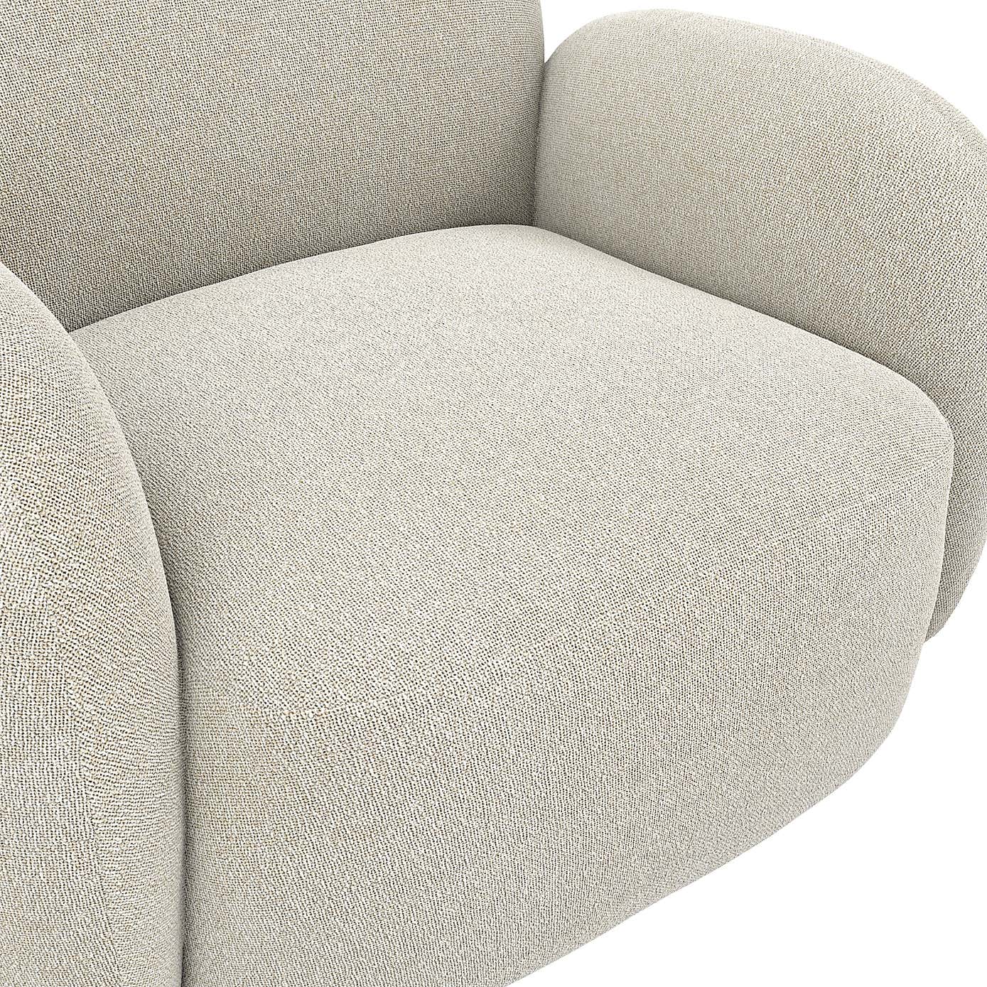 LPD Hagu Curved Occasional Armchair