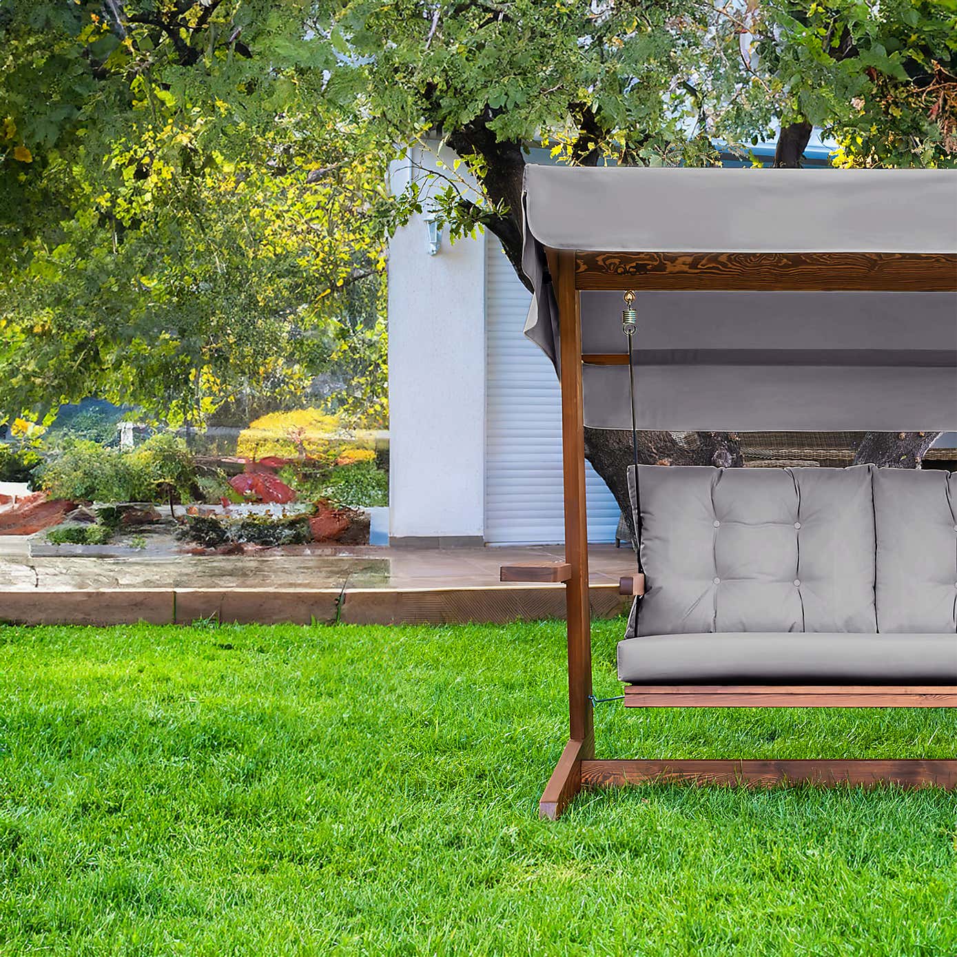 Brestwick 3 Seater Outdoor Swing Seat