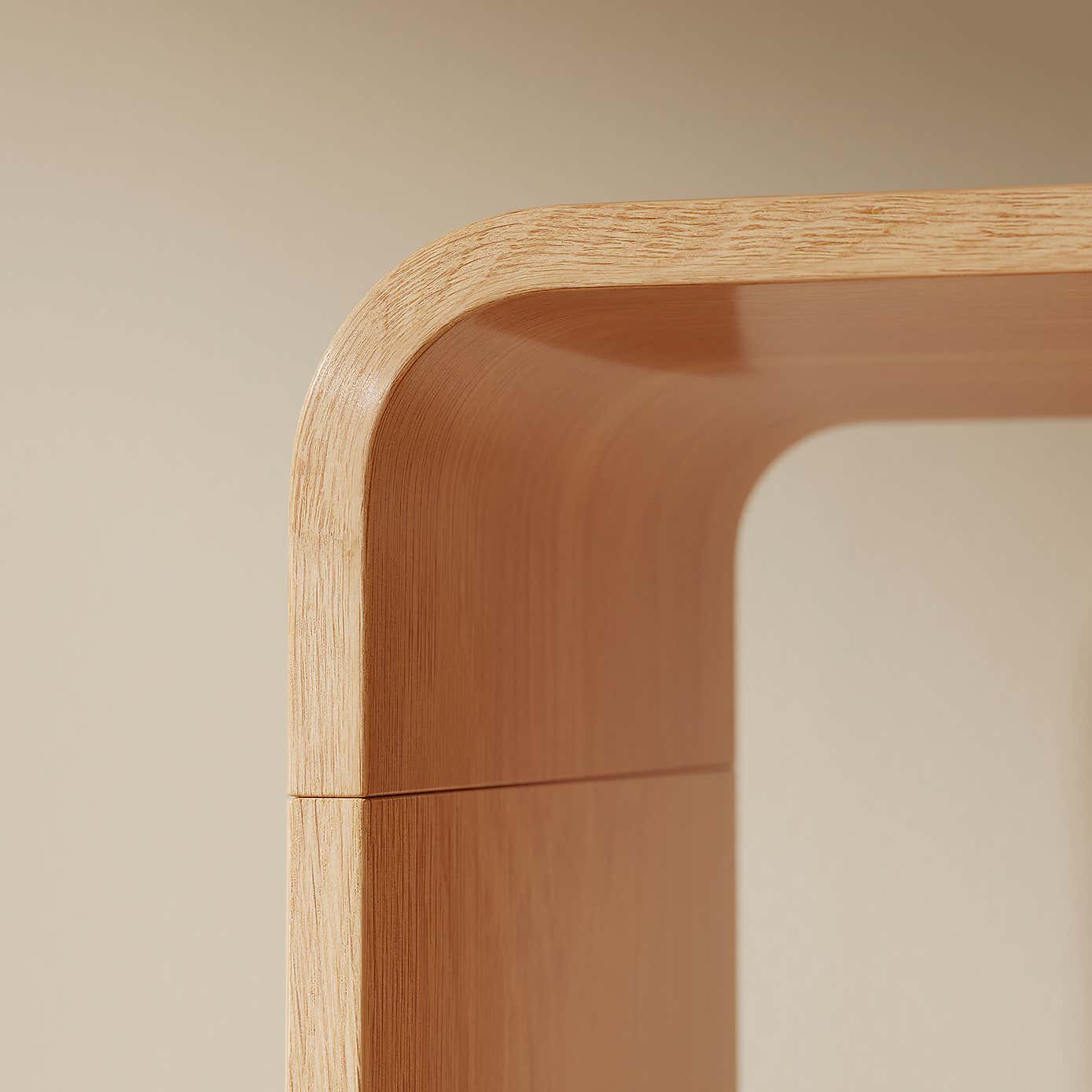 Bent Ply Shelving Unit