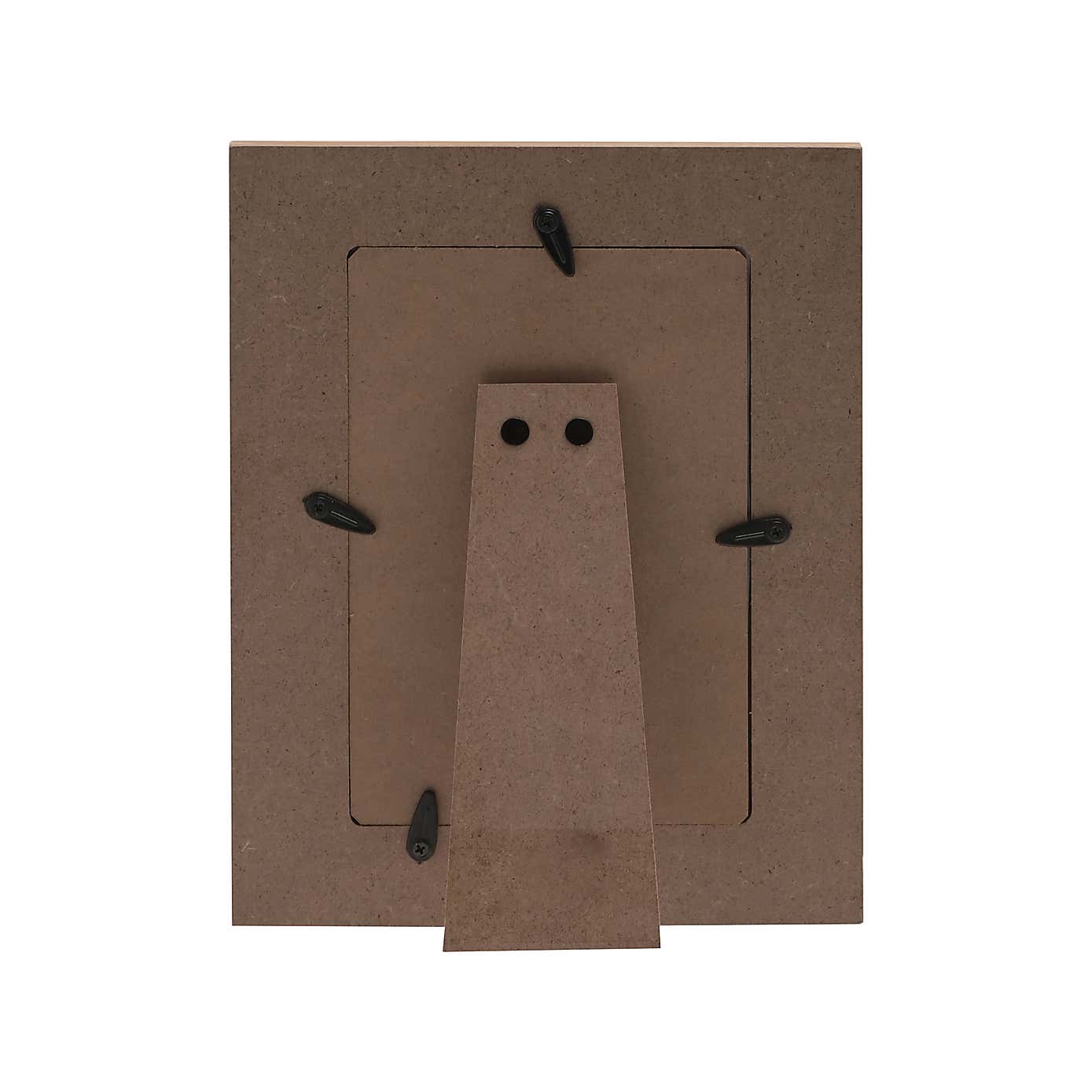 Love Story Rustic Photo Frame with Heart & Leaves