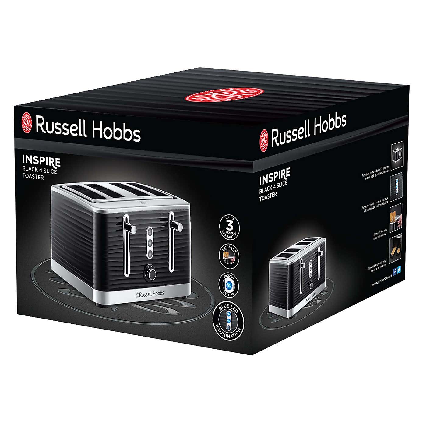 Russell Hobbs Inspire 4 Slice Toaster