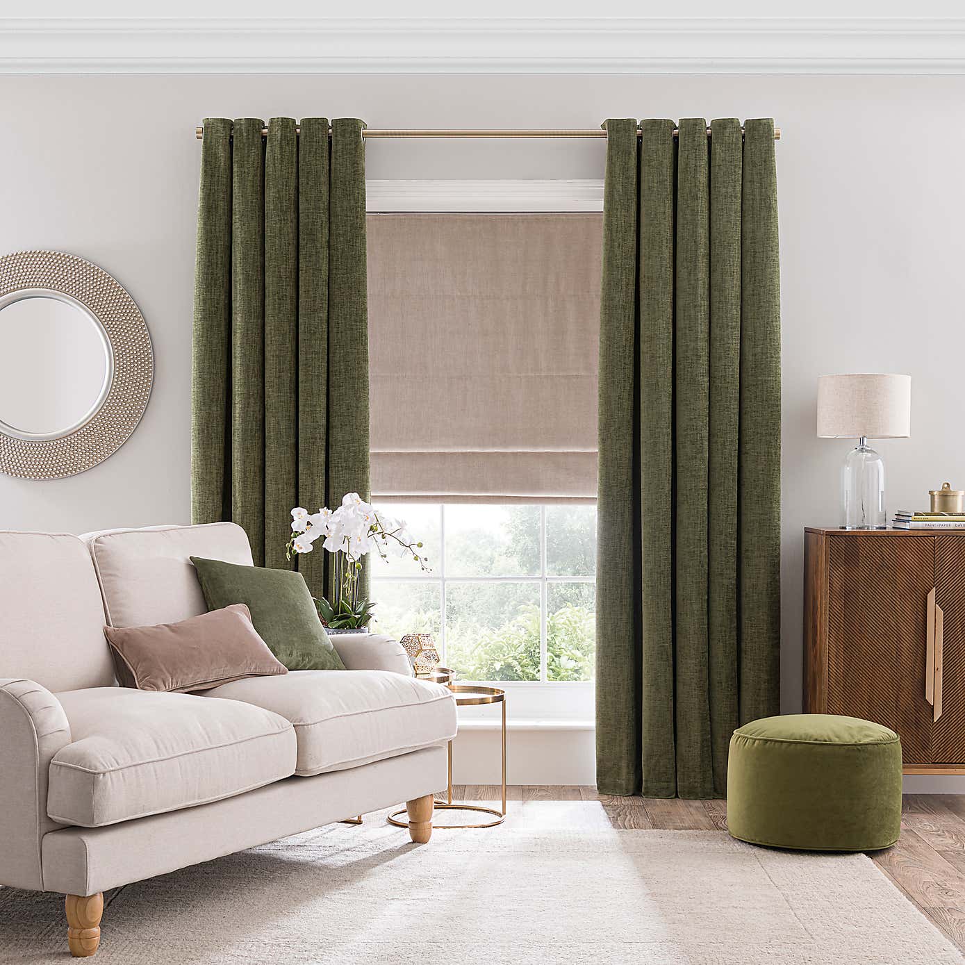 Chenille Herringbone Roman