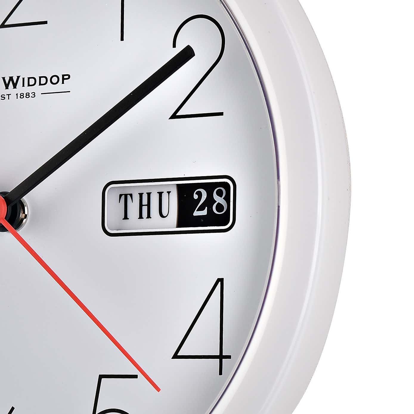 Hometime Day & Date Wall Clock