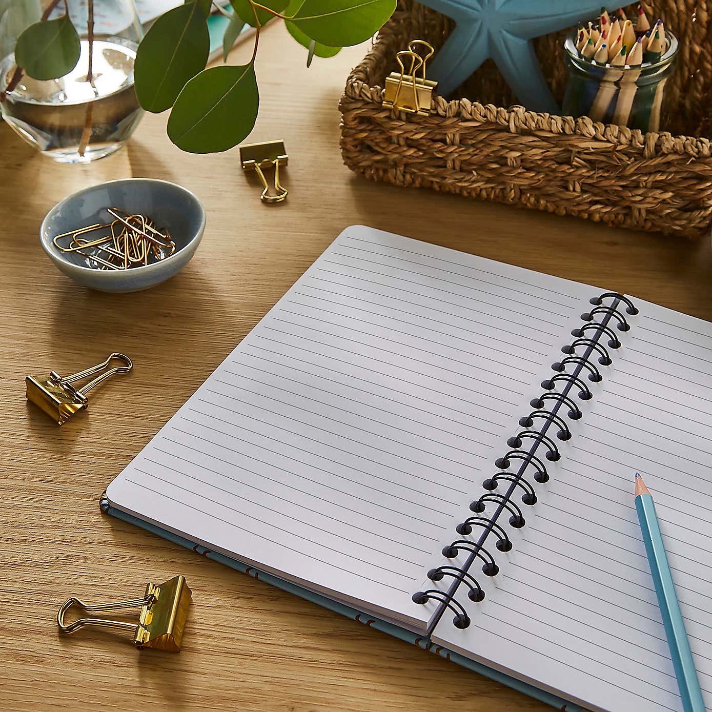 Waters & Noble Sausage Dog A5 Wiro Notebook