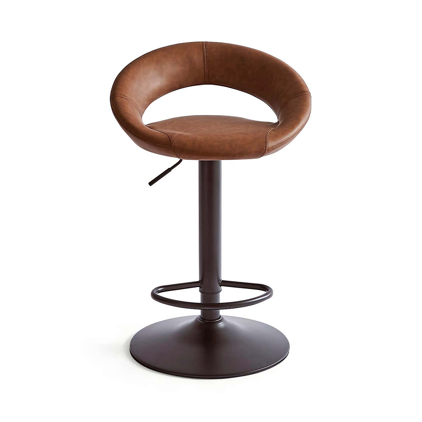 Knox PU Leather Bar Stool