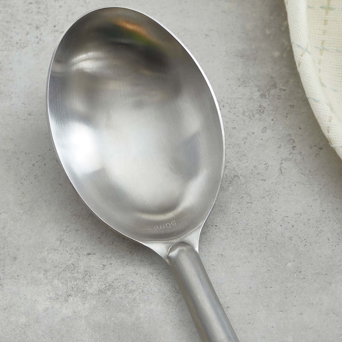 Professional Solid Spoon with Etched Measurements