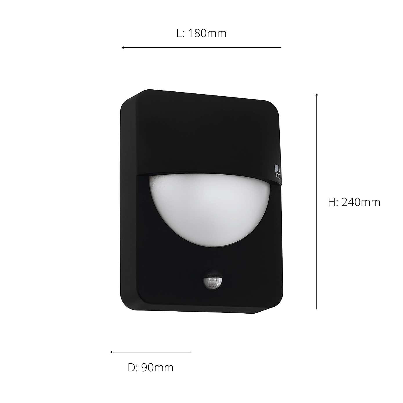 EGLO Salvanesco Outdoor Sensor Wall Light