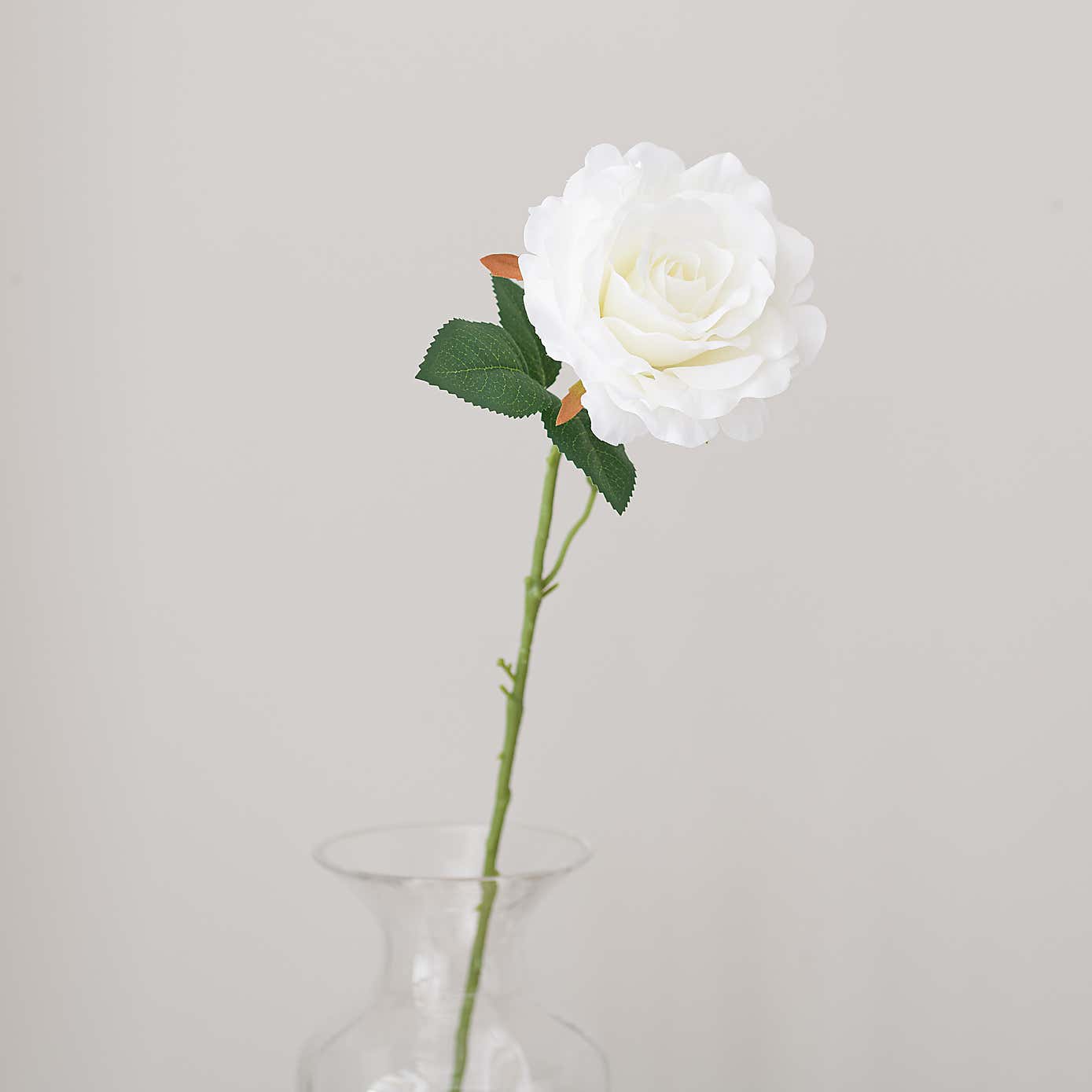 Artificial White Rose