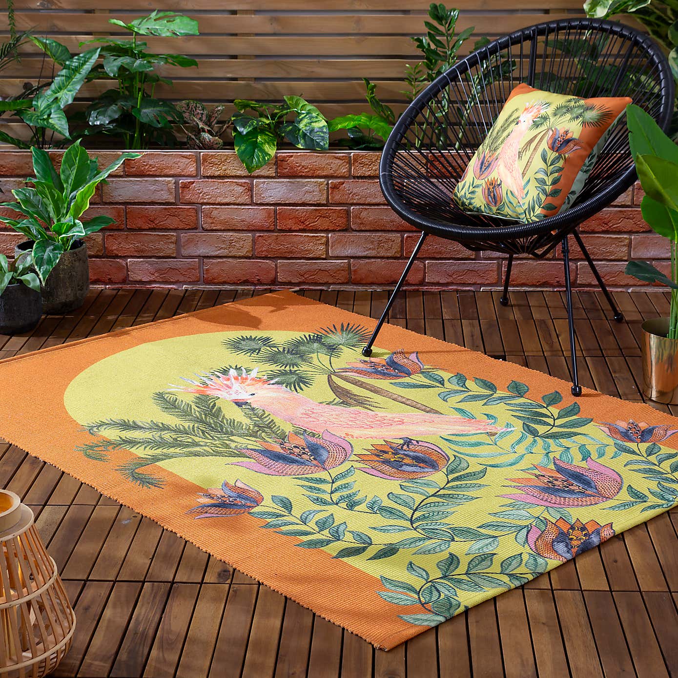 Wylder Cockatoo Indoor Outdoor Rug