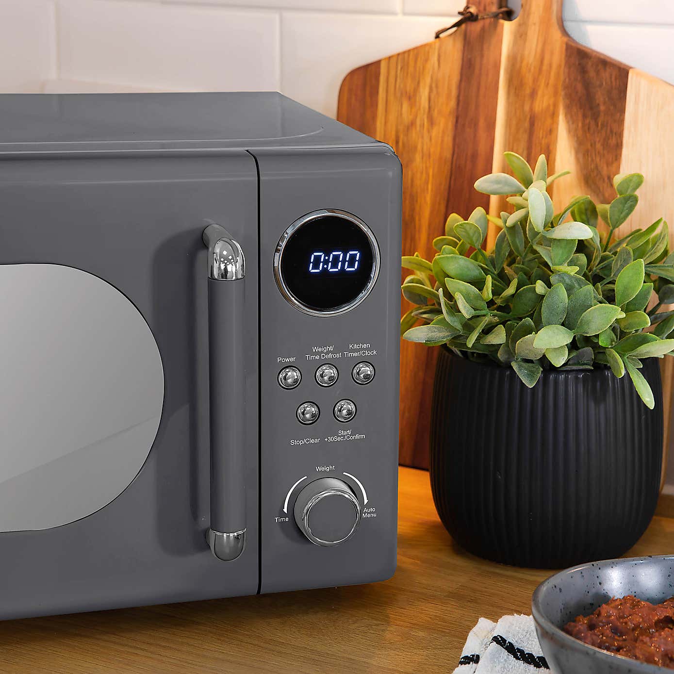 Russell Hobbs Retro Solo 20L Digital Microwave
