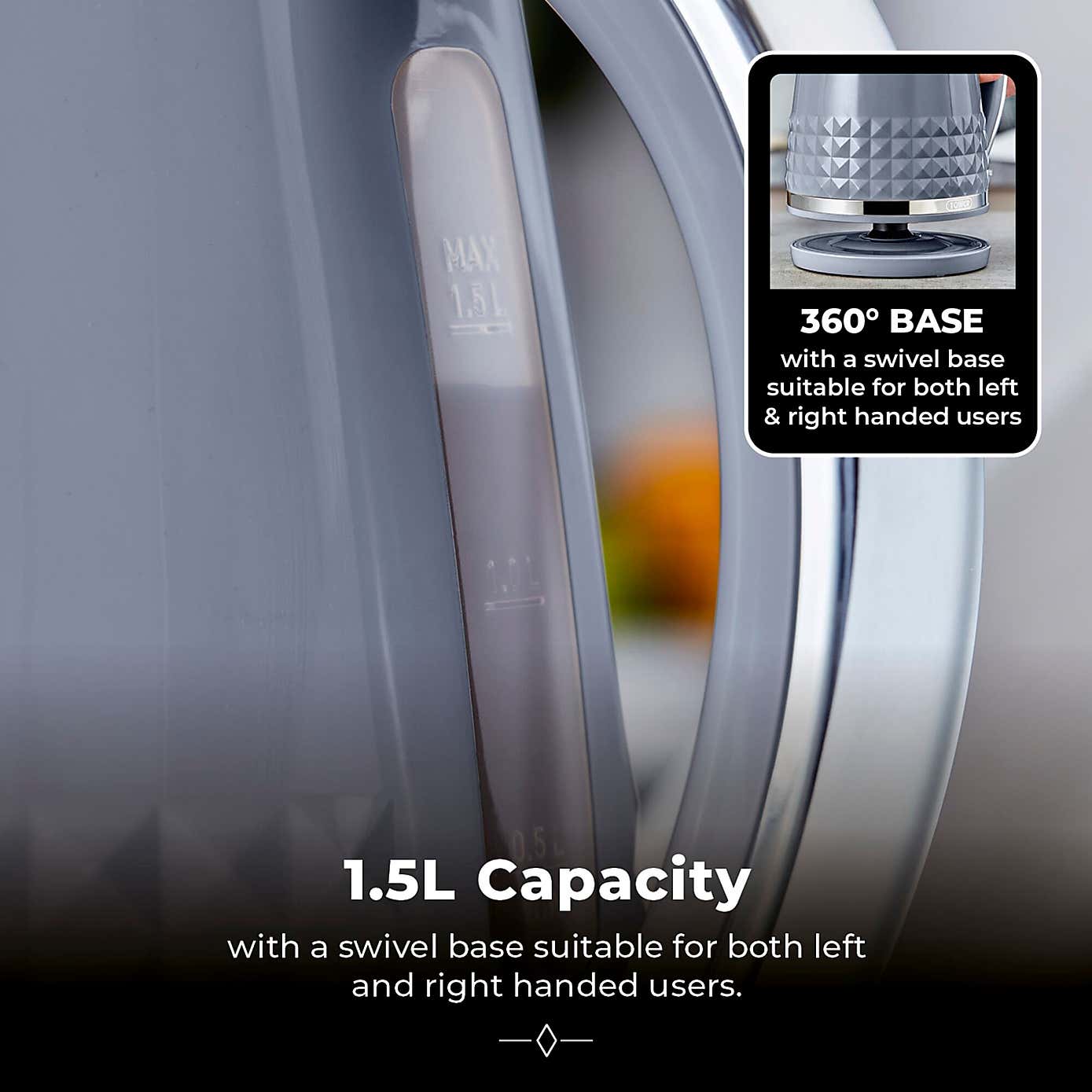 TOWER Solitaire 1.5L Kettle