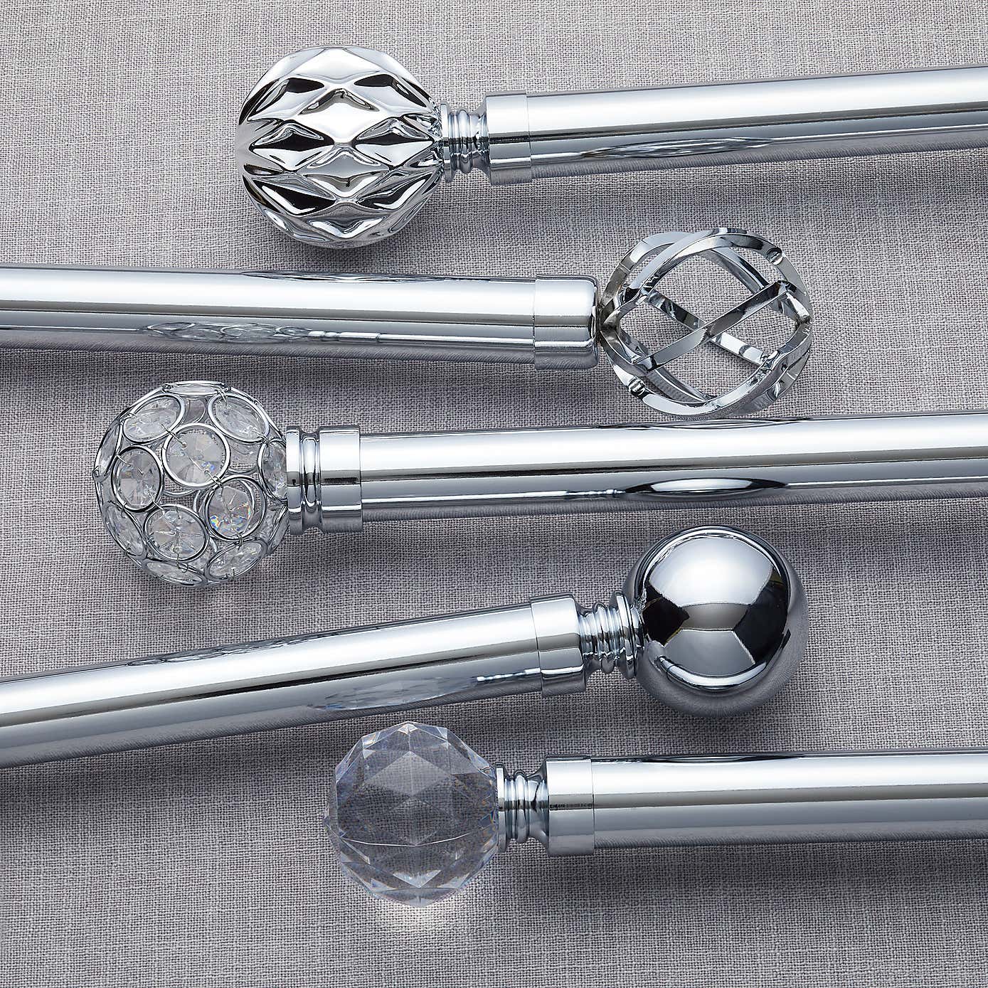 Mix and Match Rounded Cage Finials Dia. 28mm