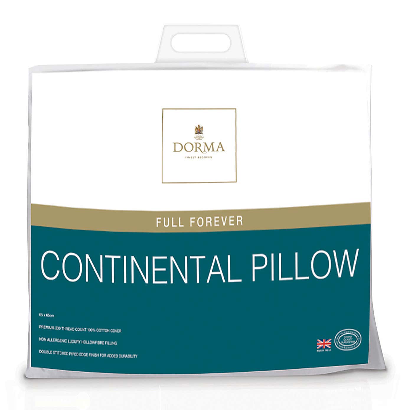 Dorma Full Forever Side Sleeper Continental Pillow