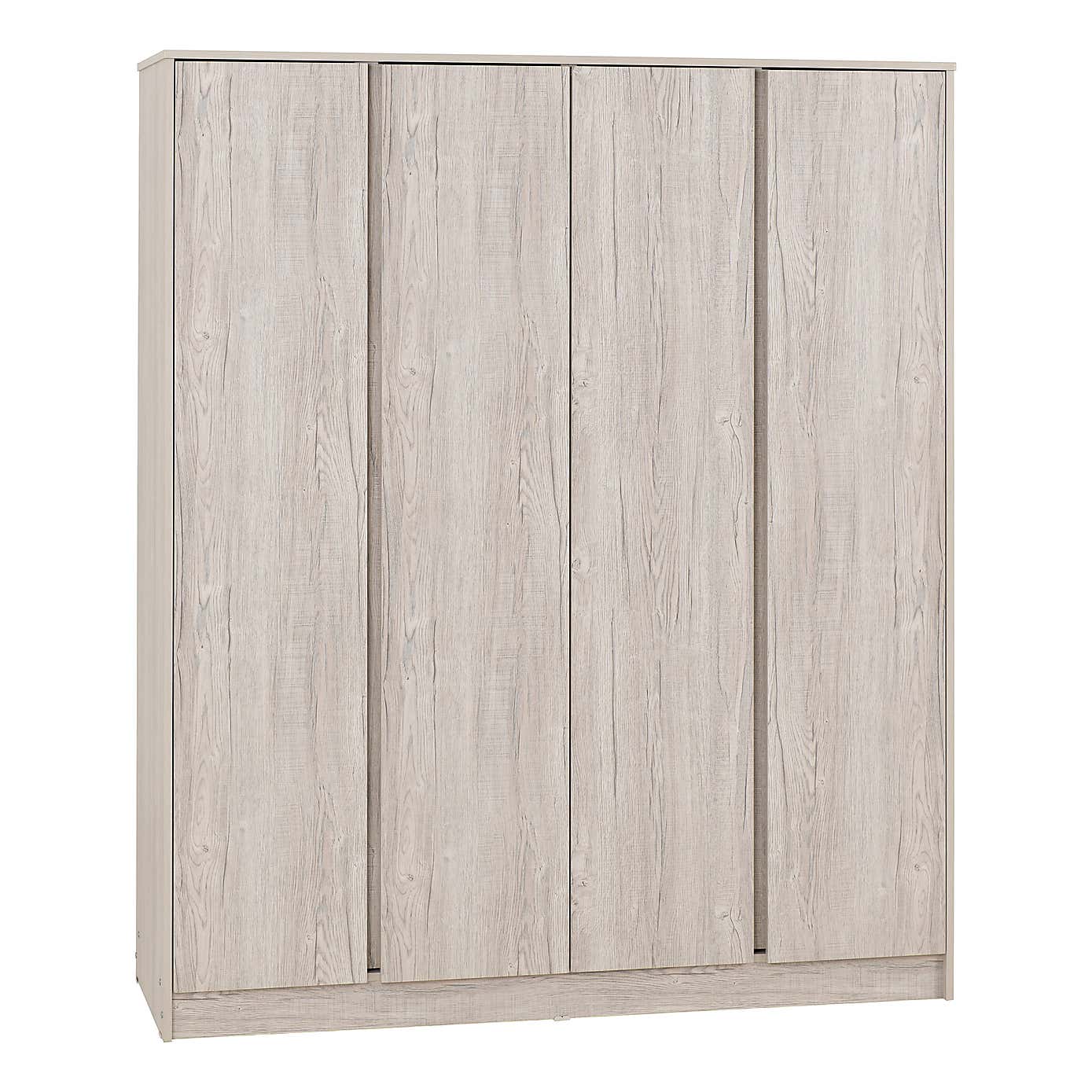 Malvern 4 Door Wardrobe