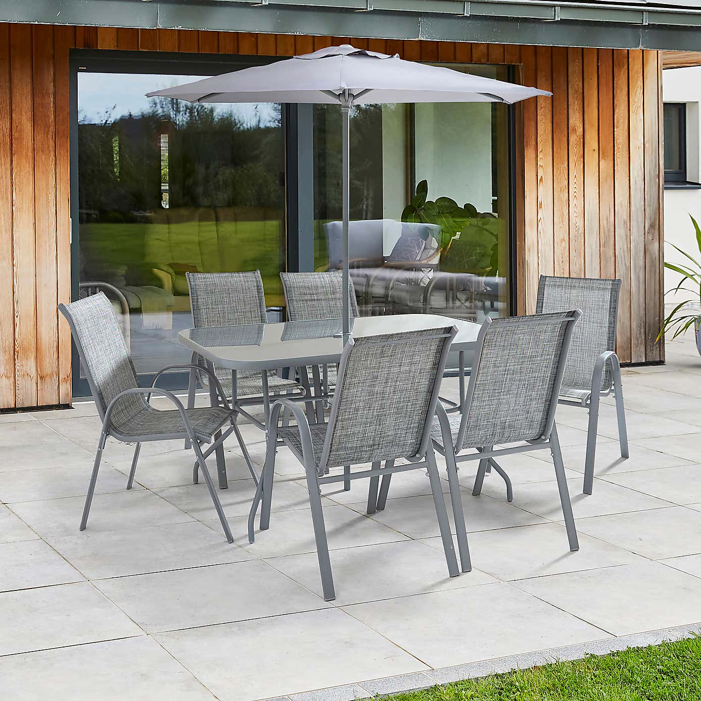 8 Piece Garden Dining Set