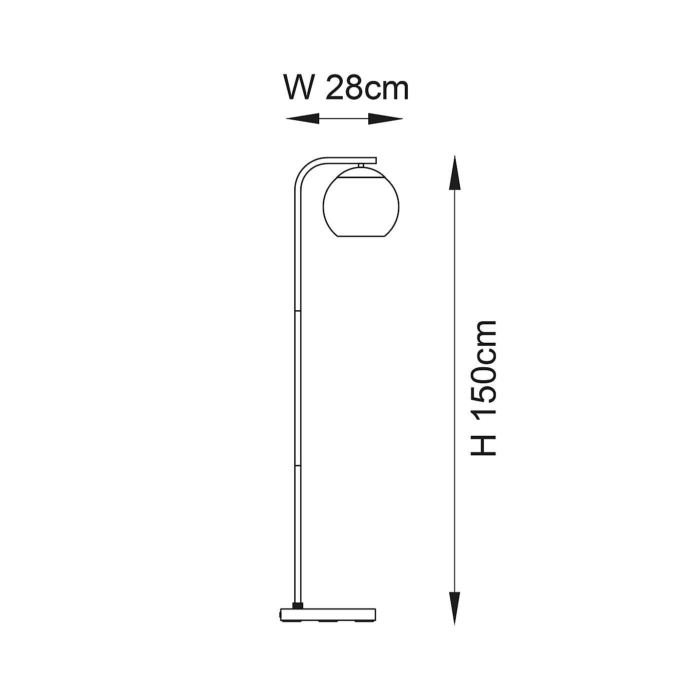 Vogue Arkoma Floor Lamp