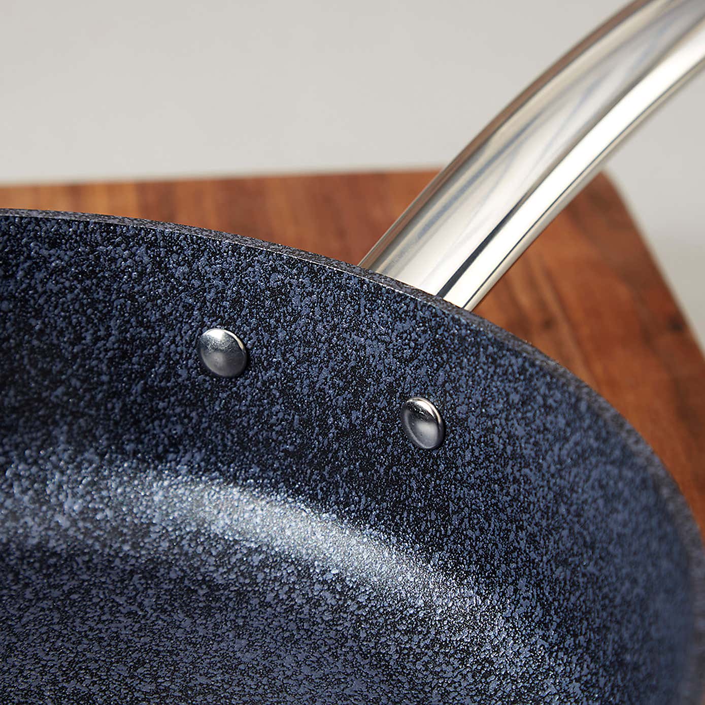 TruStone Non-Stick Aluminium Violet Black Frying Pan, 20cm