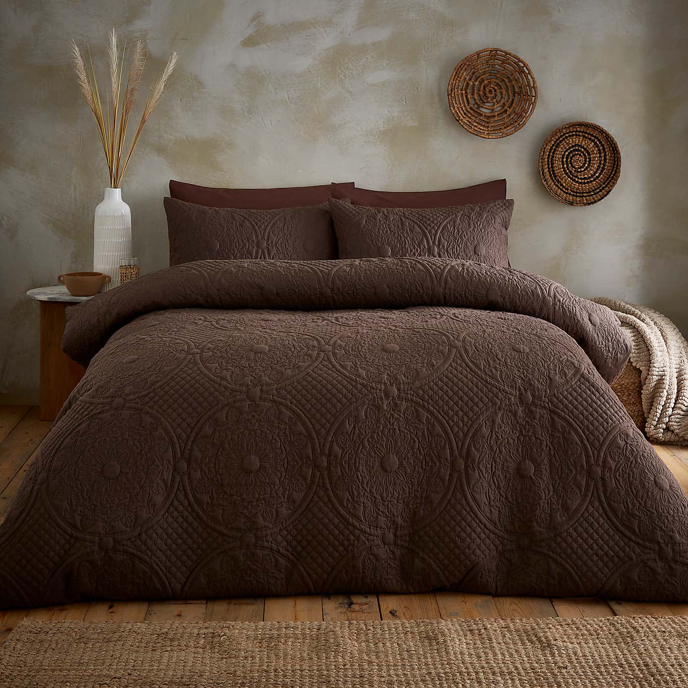 Mandalay Duvet Cover and Pillowcase Set