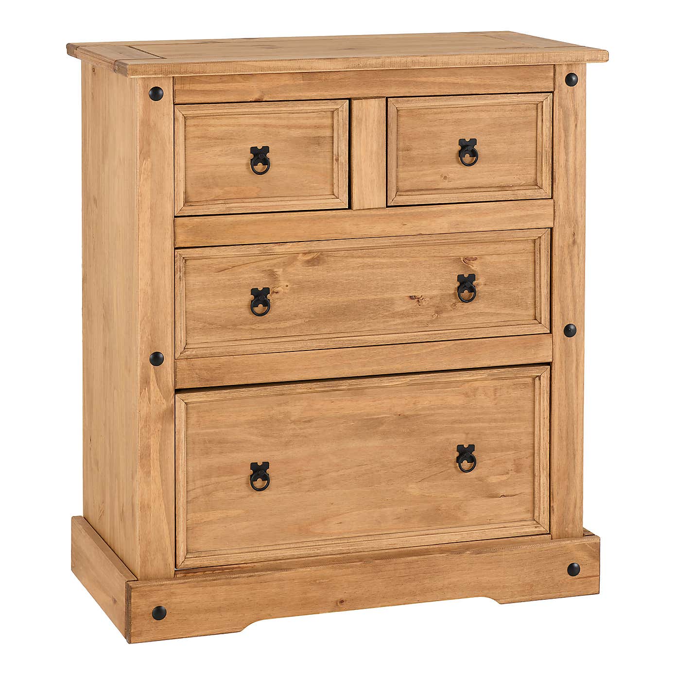 Corona Pine 4 Drawer Chest