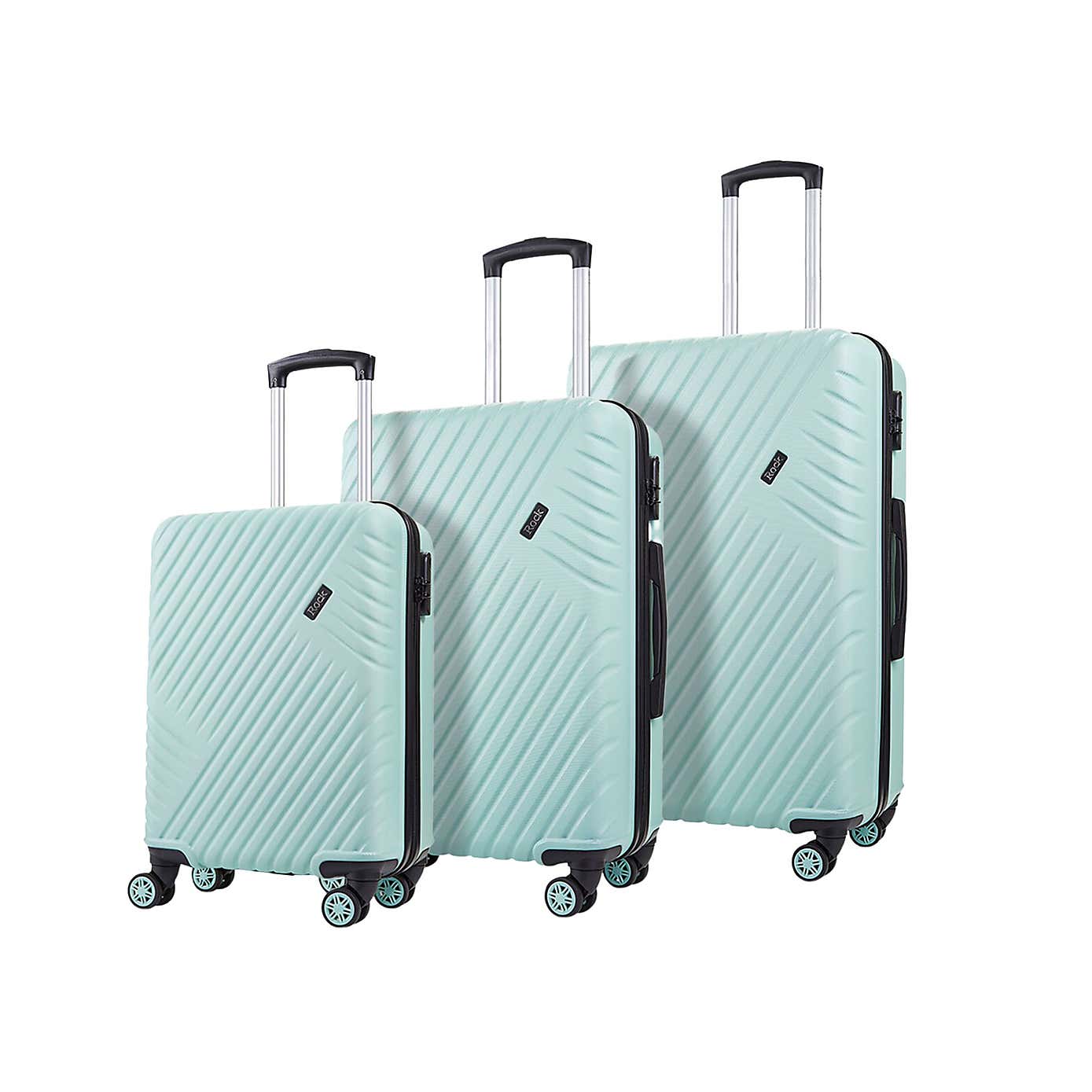 Rock Luggage Santiago Set of 3 Suitcases