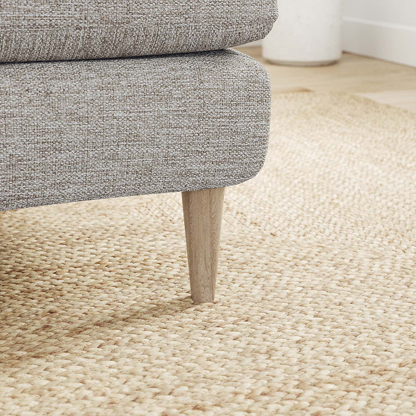 Sven Tonal Weave Footstool