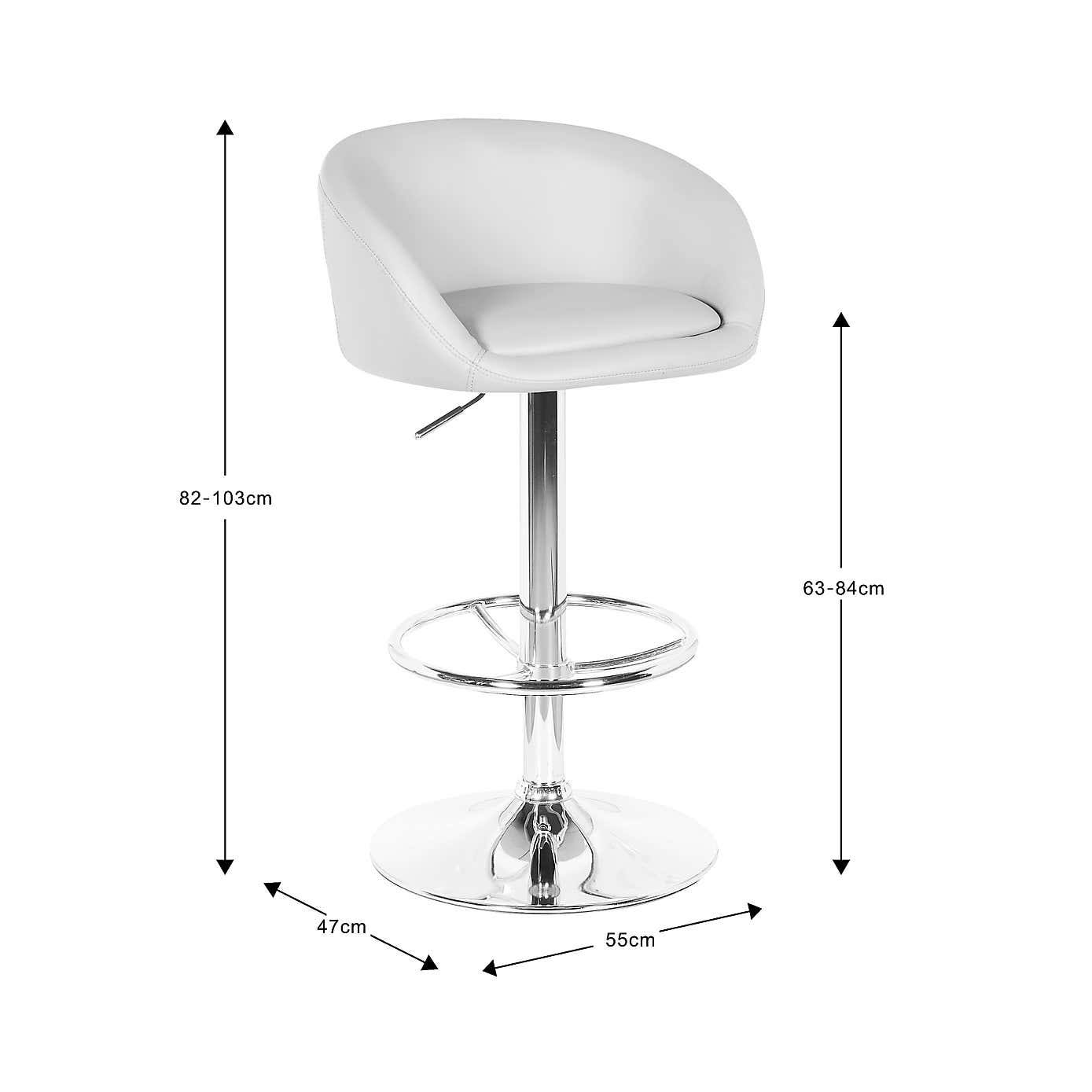 Apollo PU Leather Bar Stool