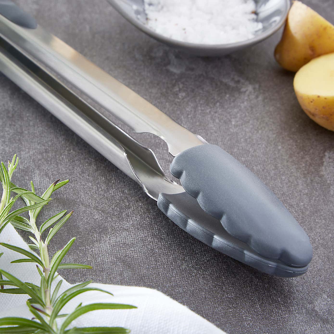 Tongs with Soft Grip Handle