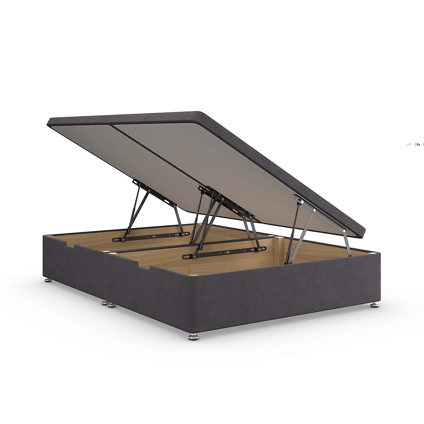 Side Tweed Ottoman Base