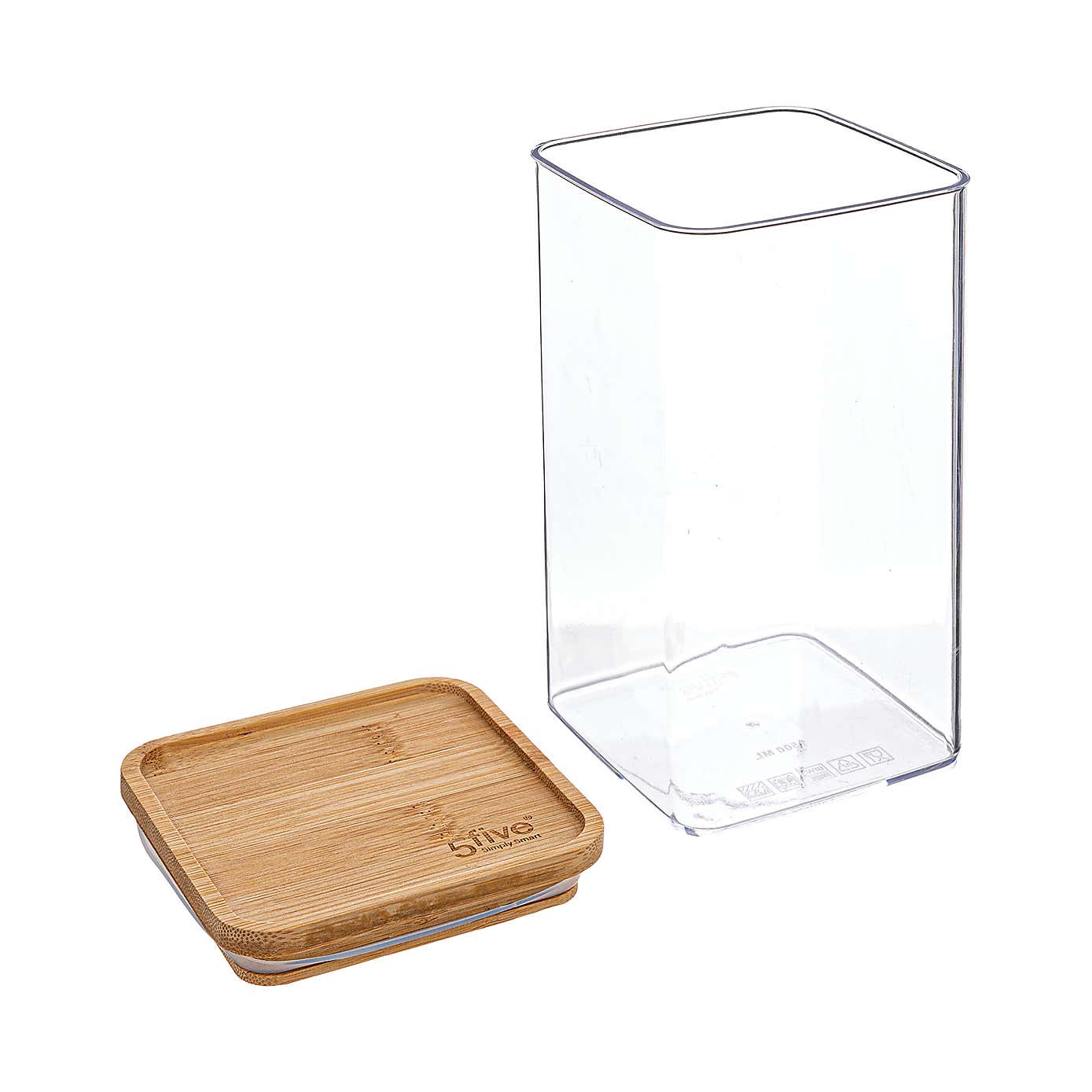 Set of 2 AirTight Square Storage Boxes