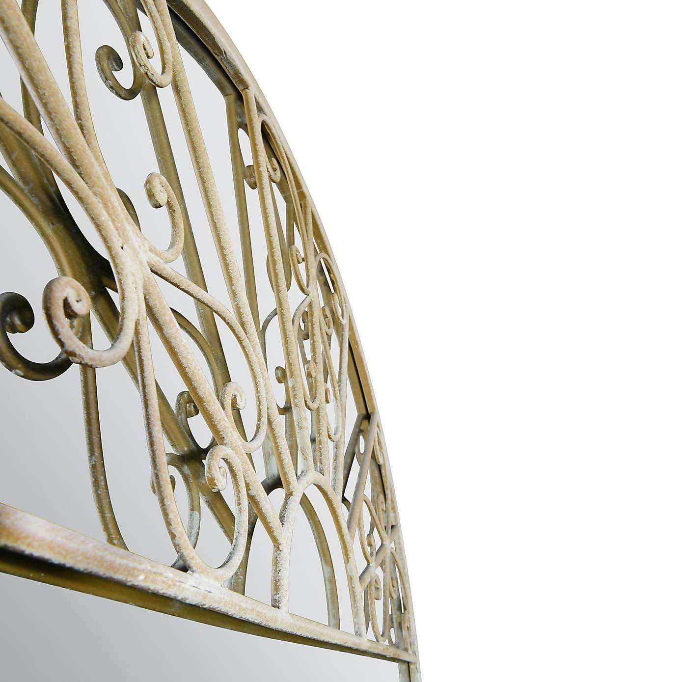 Meadow Arched Indoor Outdoor Wall Mirror