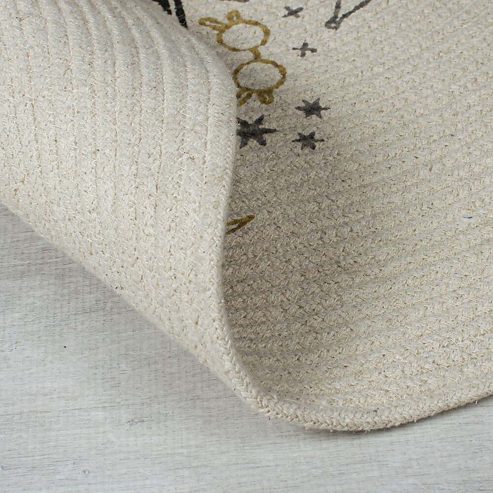 Harry Potter Hogwarts Cotton Round Rug