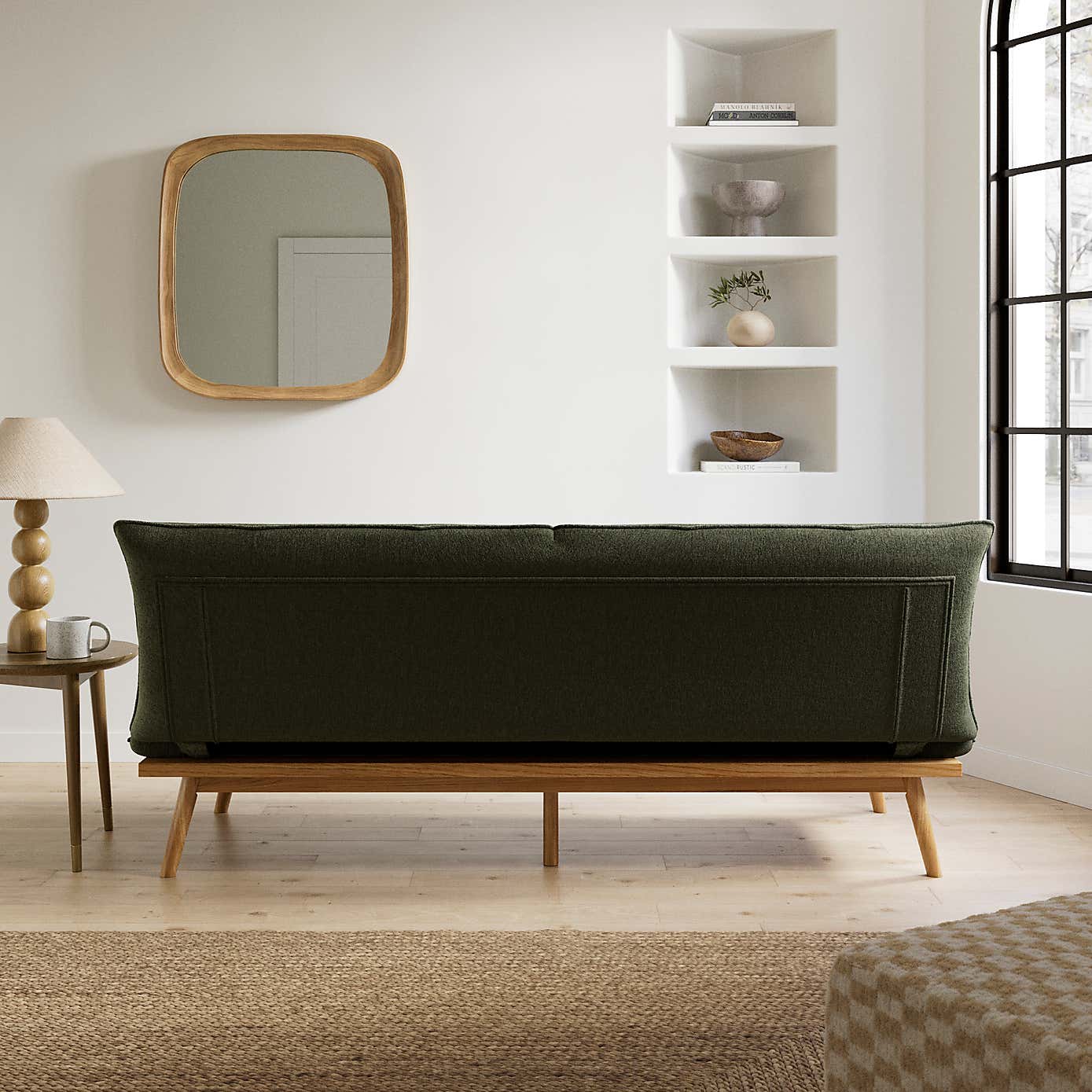 Delaney Chenille Clic Clac Sofa Bed