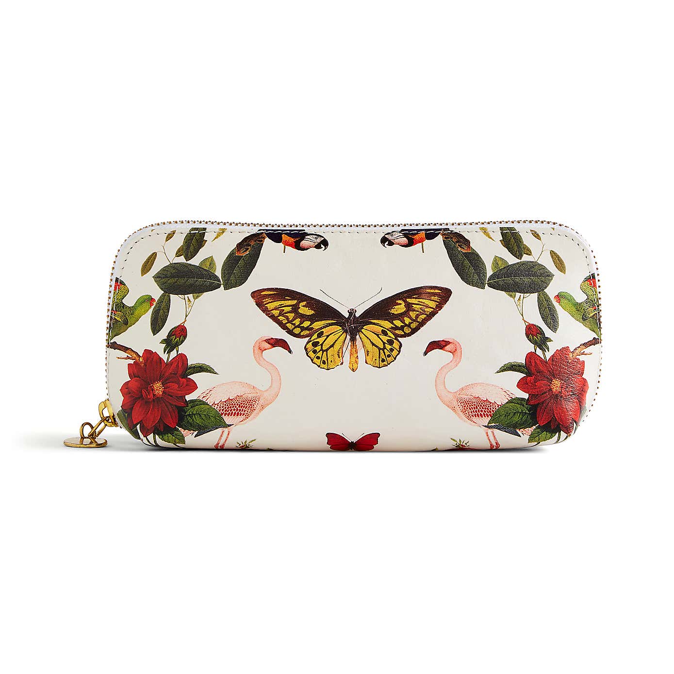 Recycled Leather Kaleidoscope Pencil Case