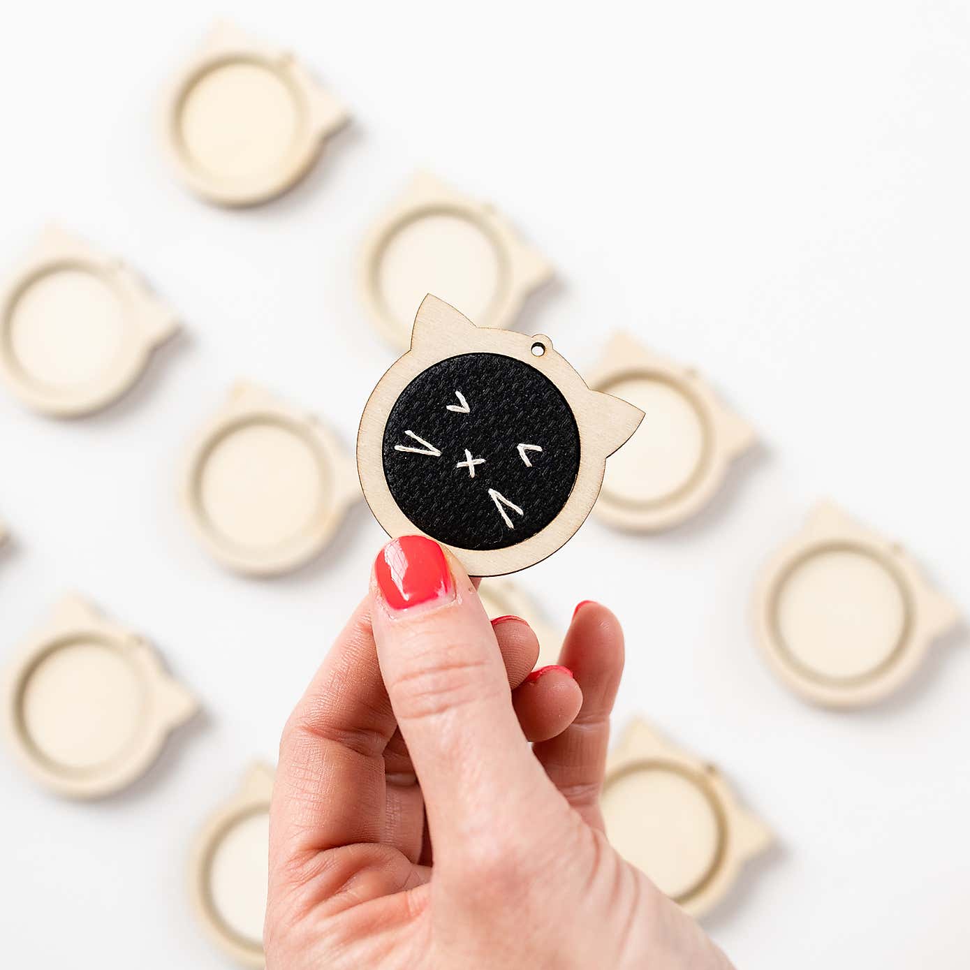 Cotton Clara Mini Cats Cross Stitch Kit