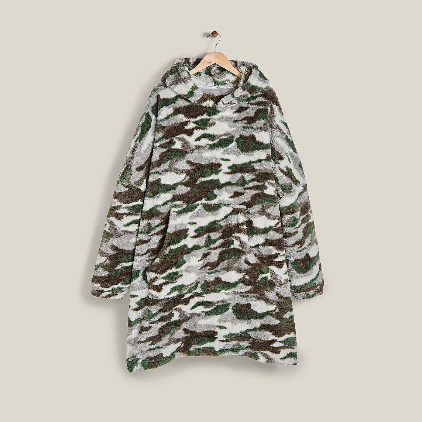 Camo Blanket Hoodie