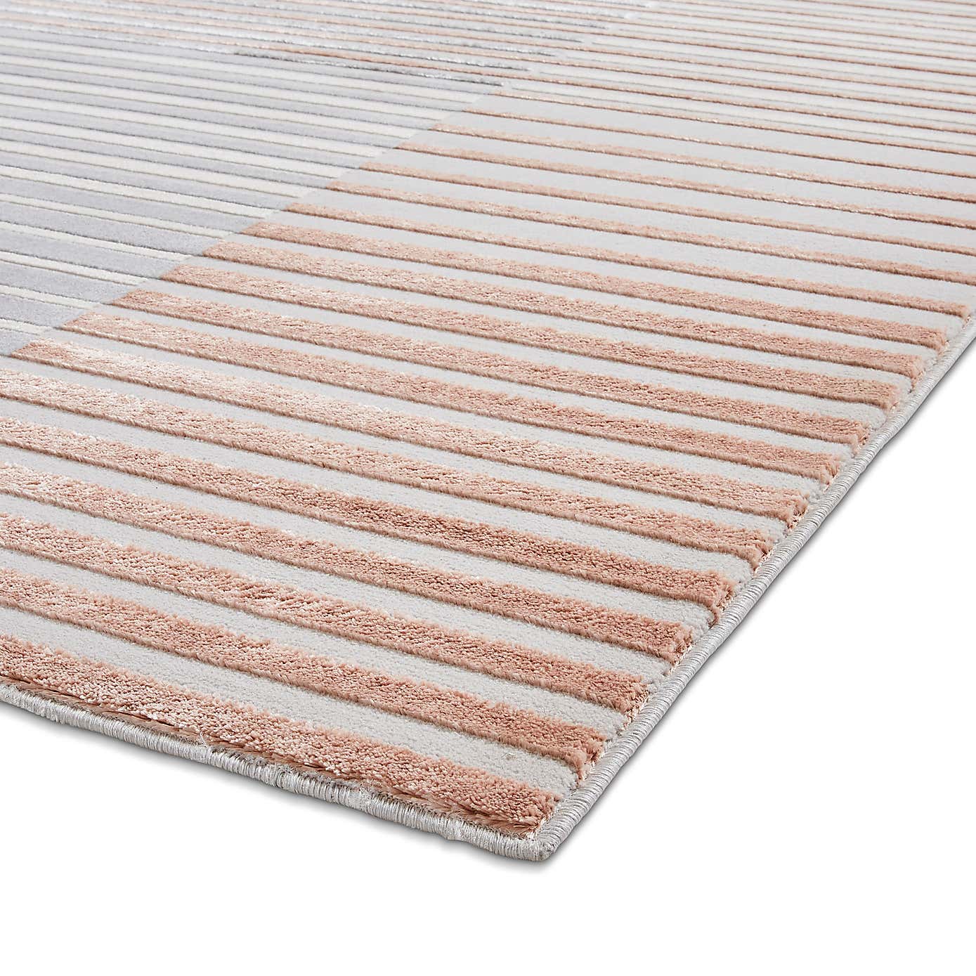 Apollo Abstract Stripe Washable Rug