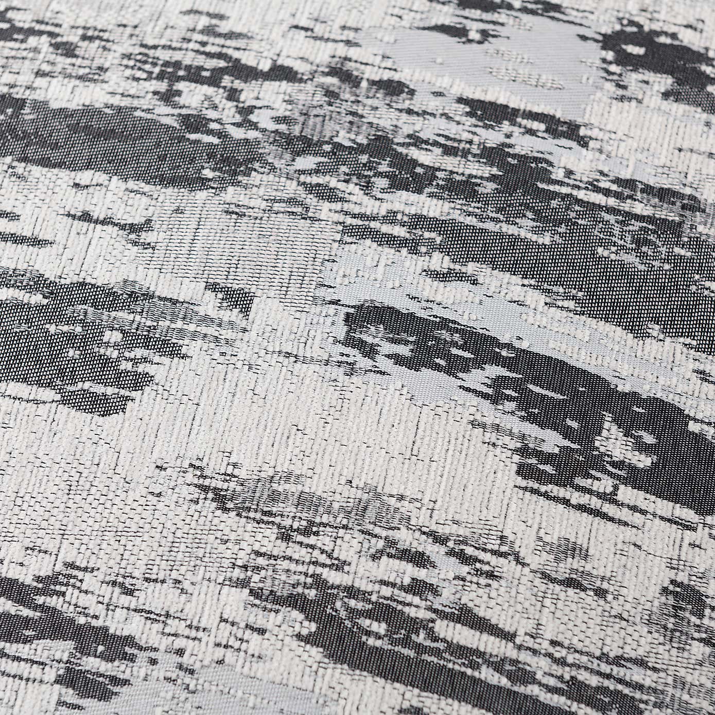 Abstract Global Navy Cushion