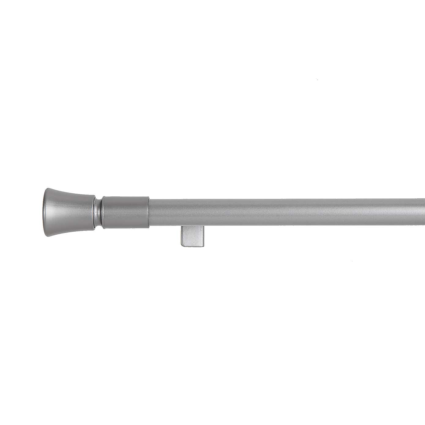 Trumpet No Drills Extendable Eyelet Curtain Pole