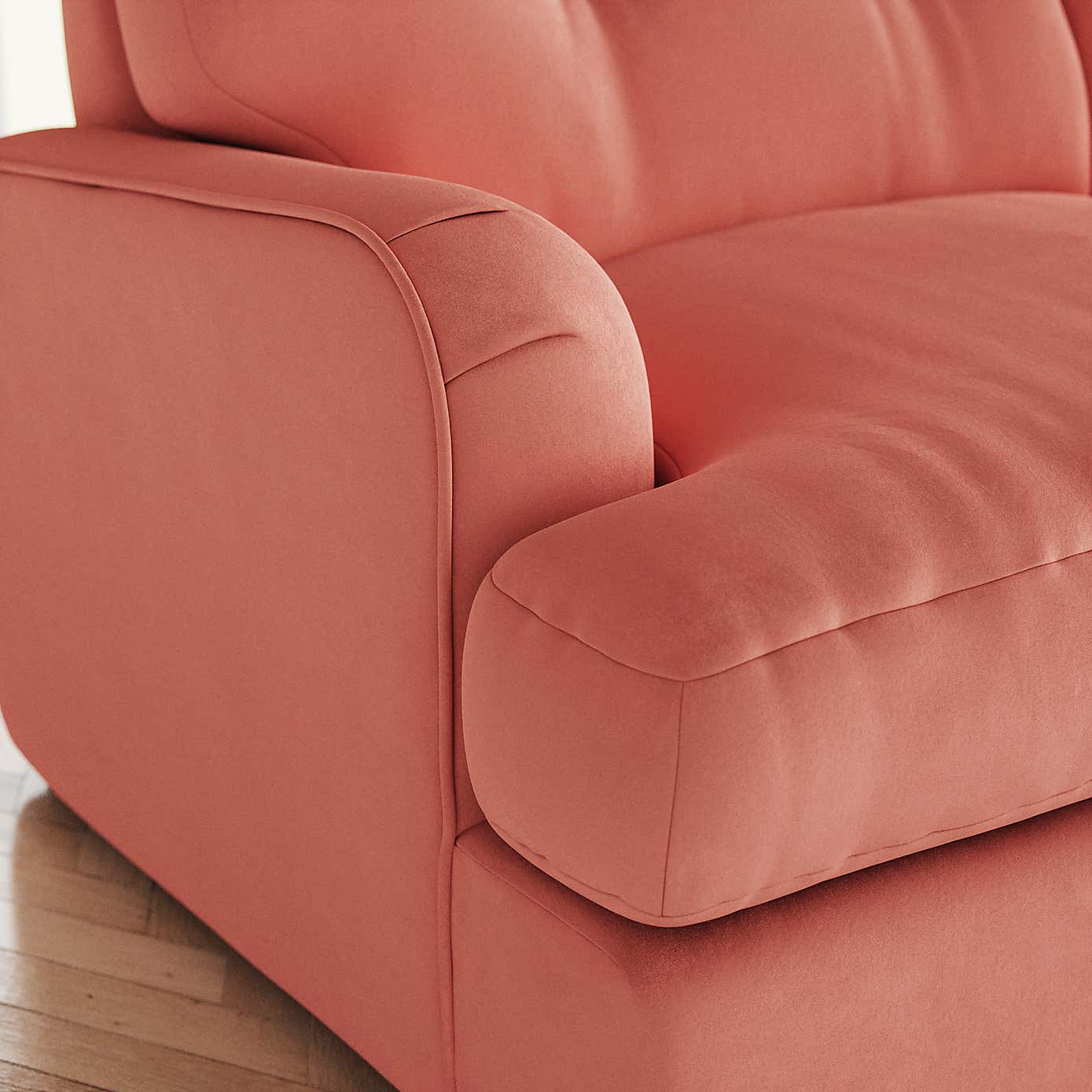 Martha Matte Plush Velvet 2 Seater Double Sofa Bed