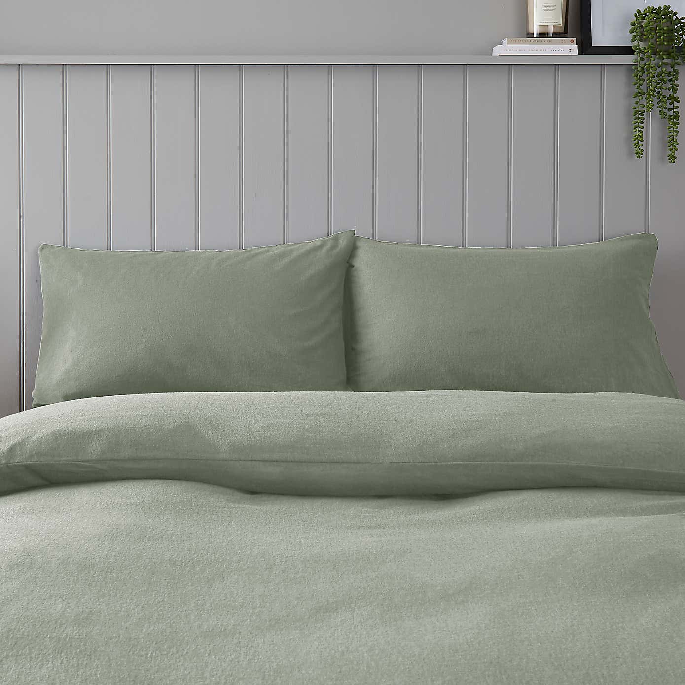 Soft & Cosy Brushed Cotton Standard Pillowcase Pair
