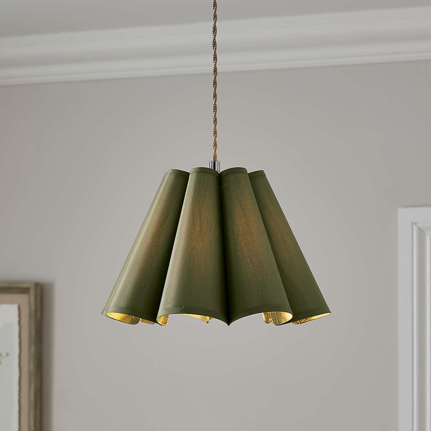 Petal Pleat Easy Fit Lamp Shade
