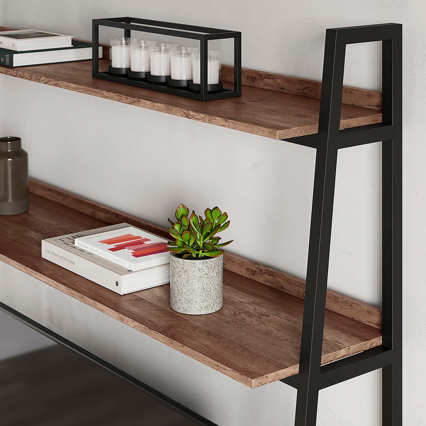 Fulton Ladder Shelf TV Stand