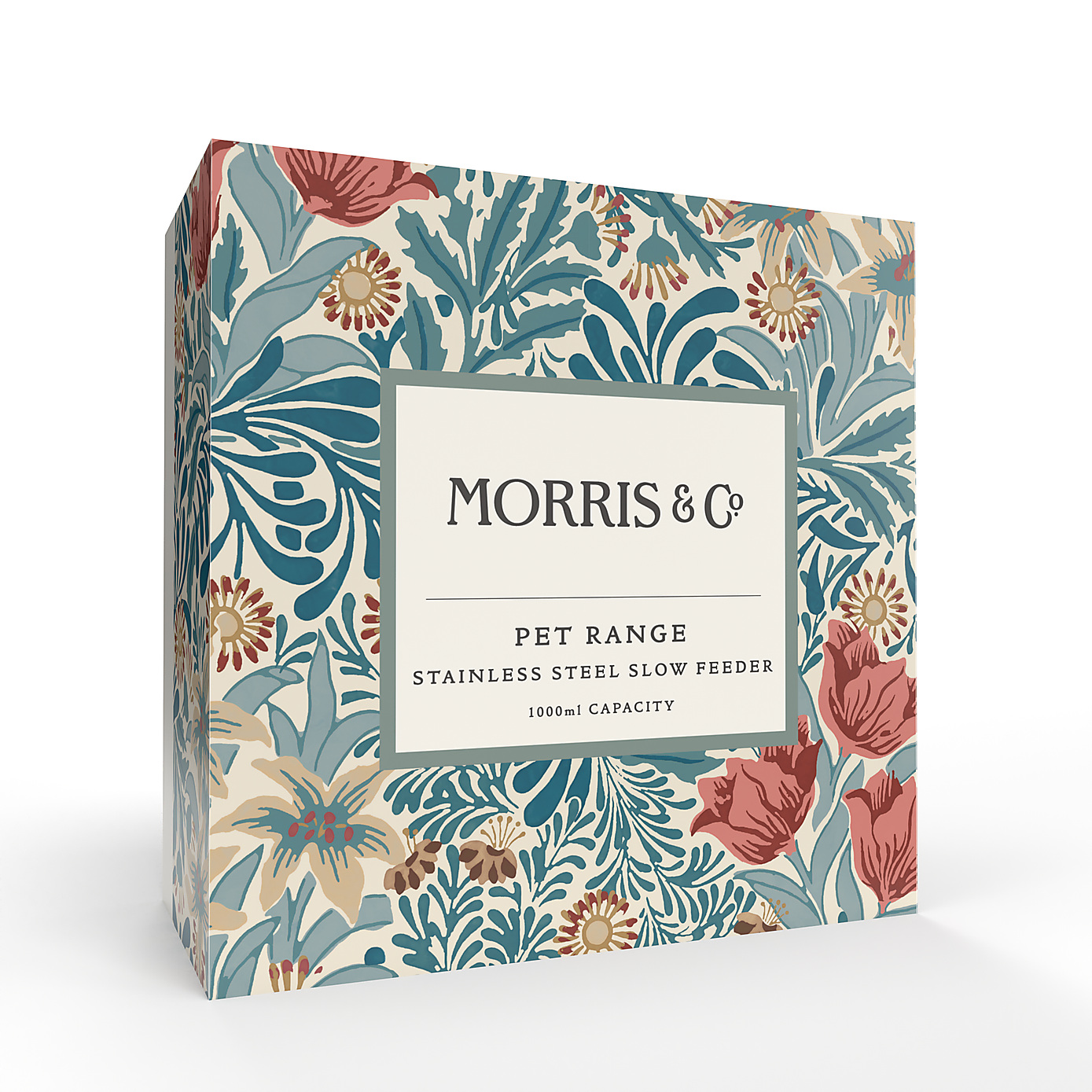 William Morris Bower Slow Feeder Pet Bowl