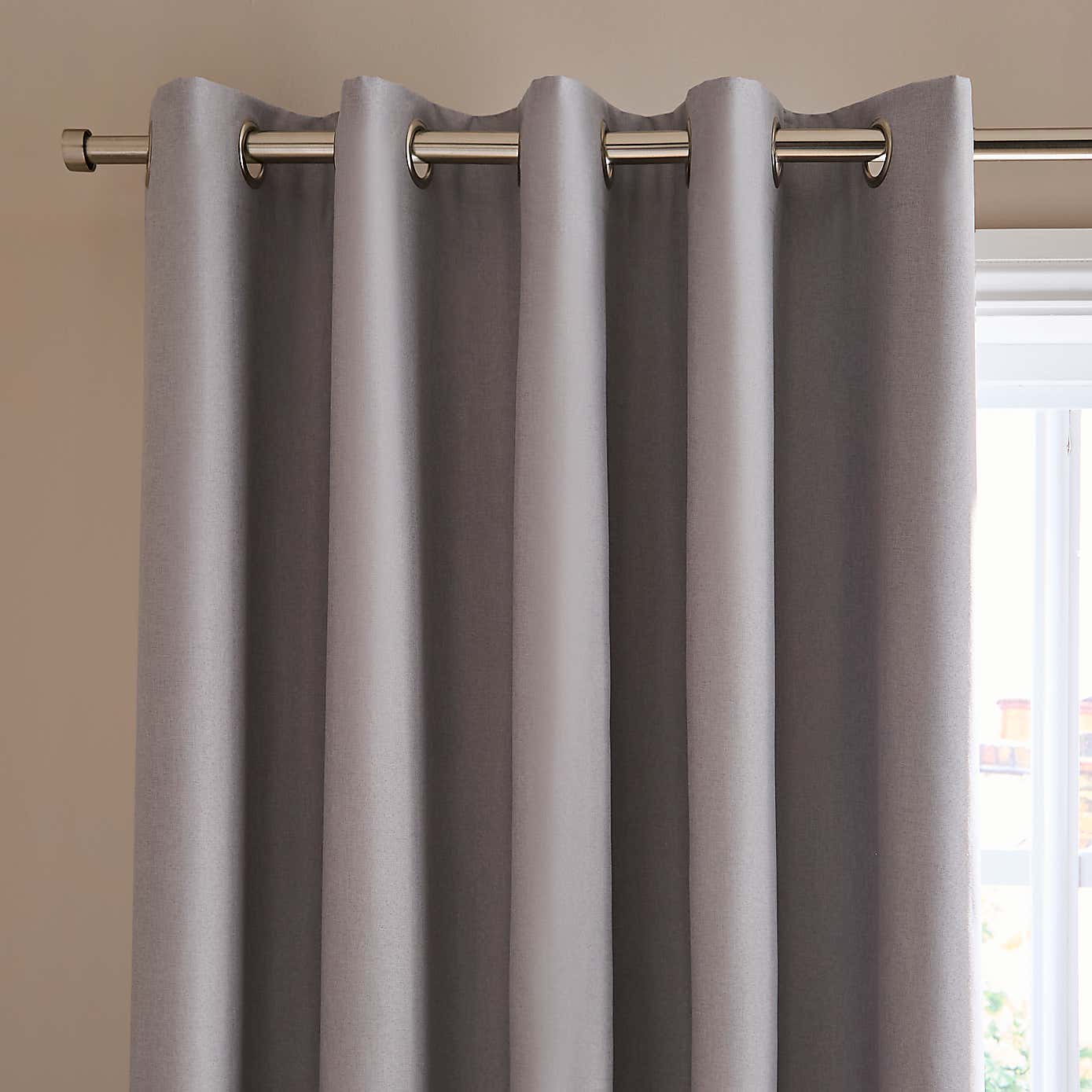 Berlin Blackout Eyelet Curtains