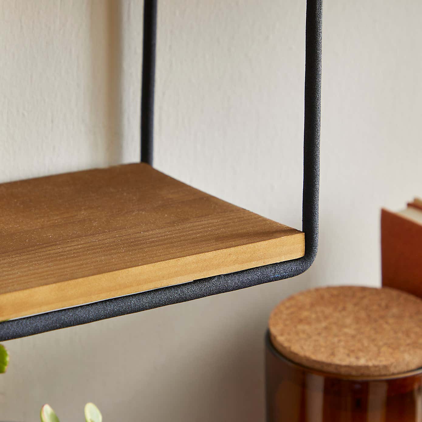 Industrial Extra Large Circle Shelf