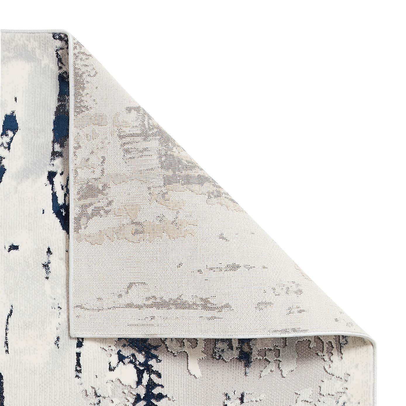 Apollo Marble Effect Washable Rug