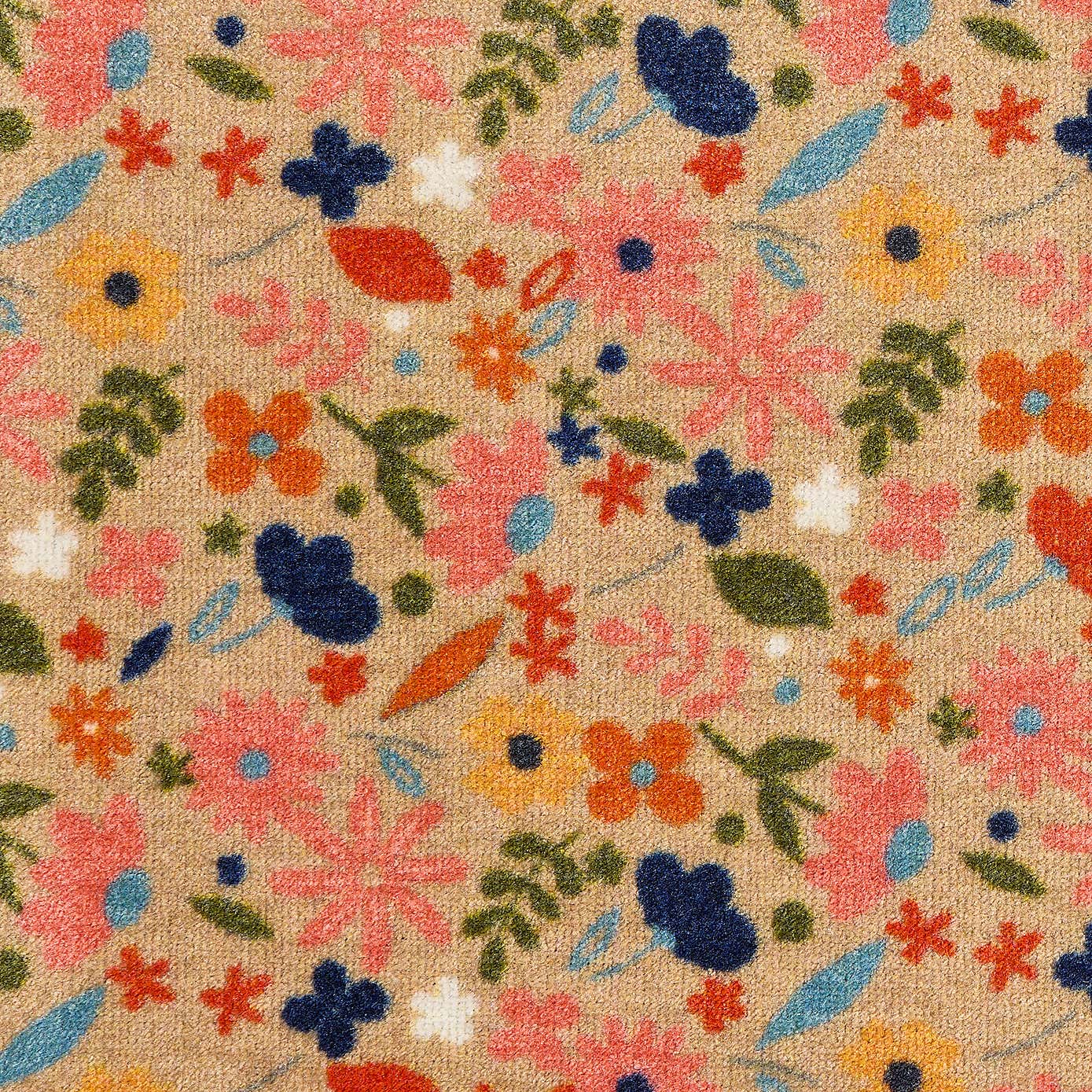 Marvel Floral Home Washable Runner