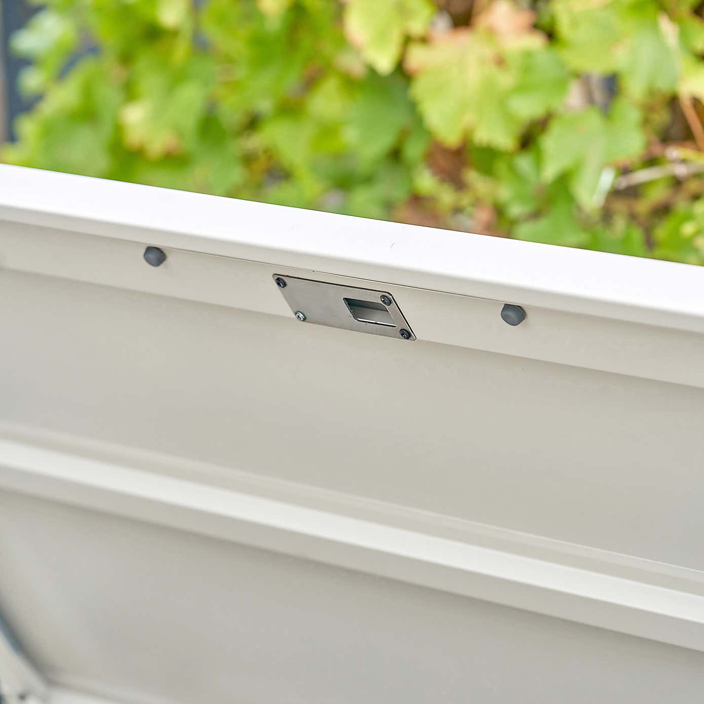 Pacific Lifestyle Rhode Island Small Galvanised Steel Cushion Box