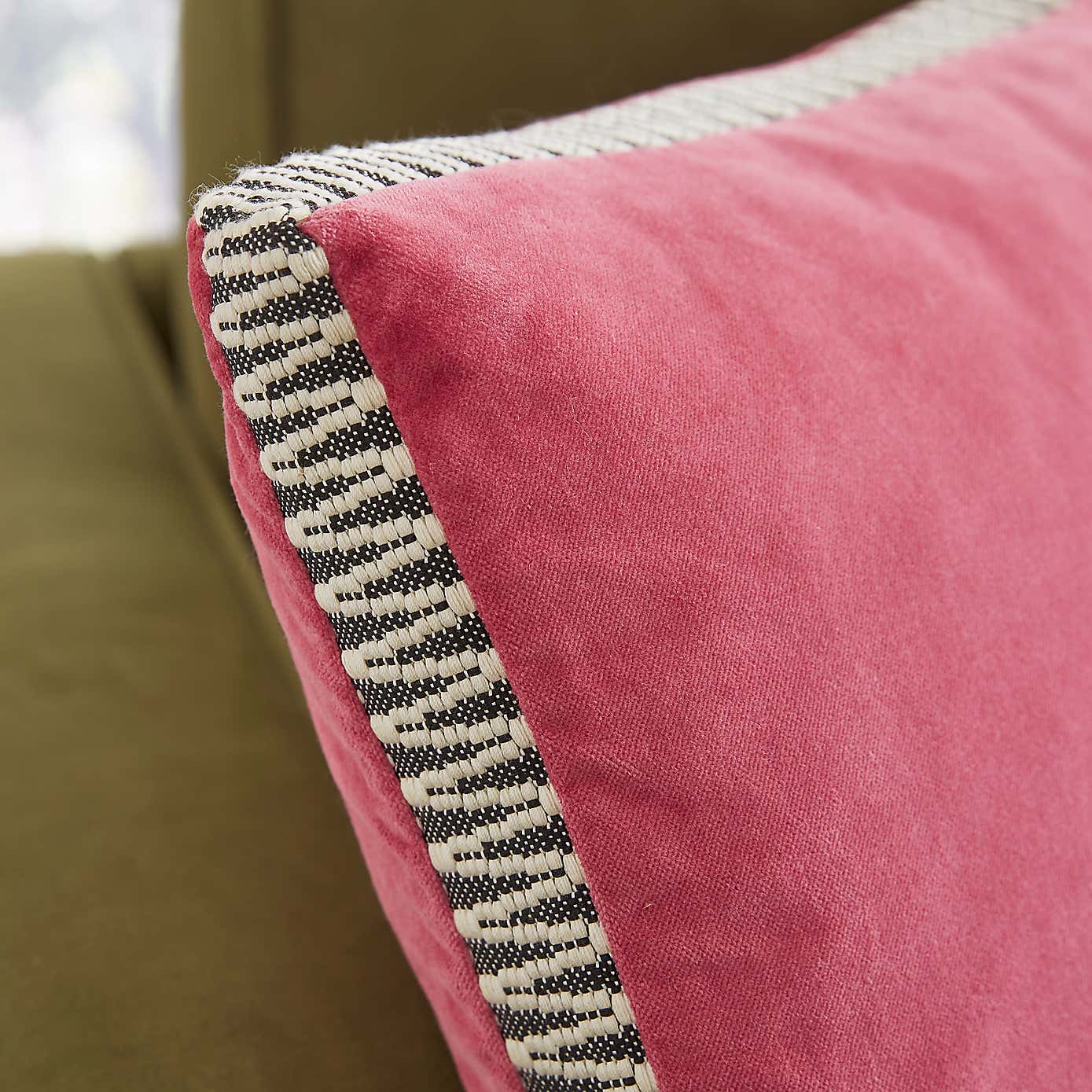 Square Taped Cushions